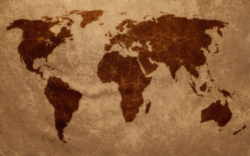 digital art, Map, 4k world map, world map, Earth, 1080P, 1920x1200