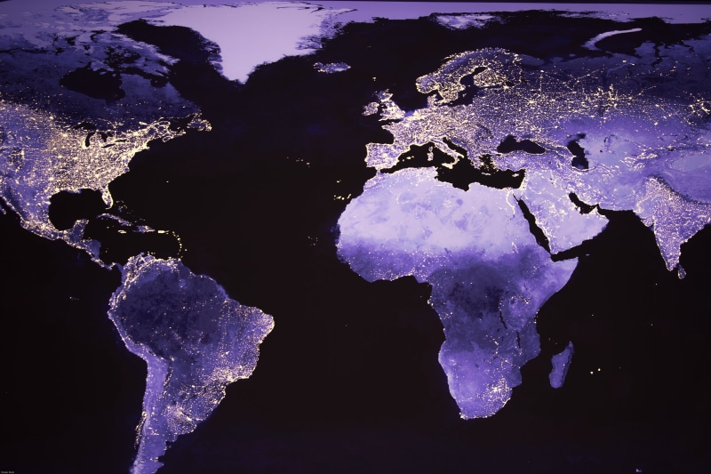 world map, 5K, motion, blue, america, water, painting, europe, abstract, sea, no people, map of the world, studio shot, nature, space, night, continents
