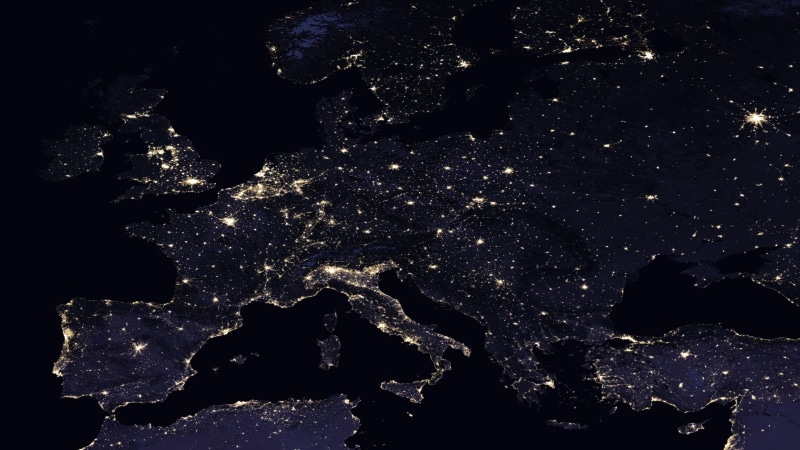 europe, nasa, lights, darkness, night, human settlement, blue marble, night lights, city lights, 5K, italy, satellite imagery, black marble, earth