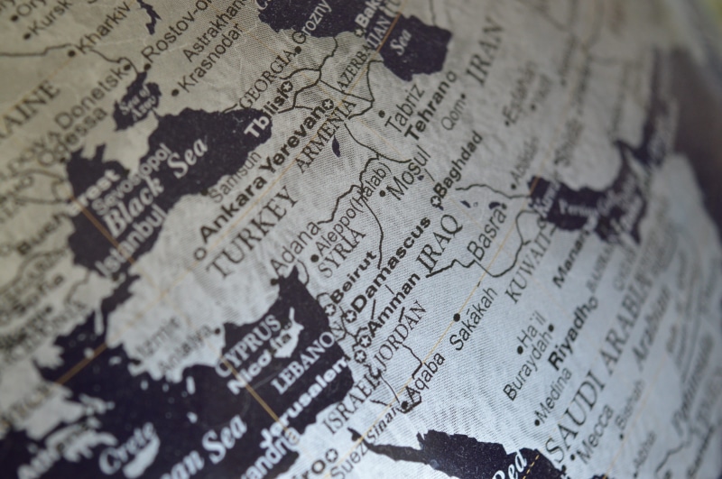 islamic, globe, backgrounds, text, communication, no people, old, full frame, retro styled, architecture, world, western script, event, global, map, syria