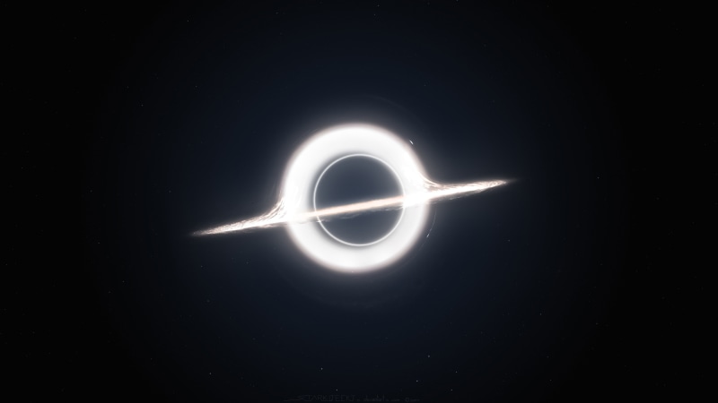 space, Gargantua, 4K, Interstellar (movie), dark, black holes