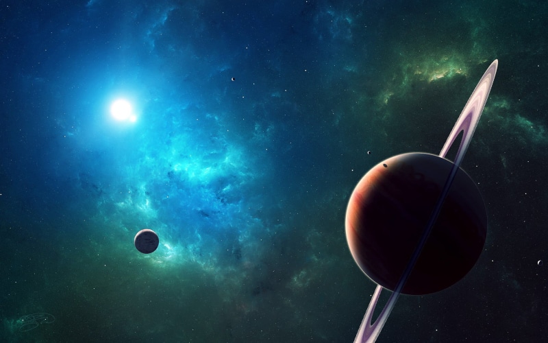 1080P, flying, astronomy, motion, digital art, space exploration, digital, planet - space, air vehicle, outdoors, nature, blue, mid-air, travel