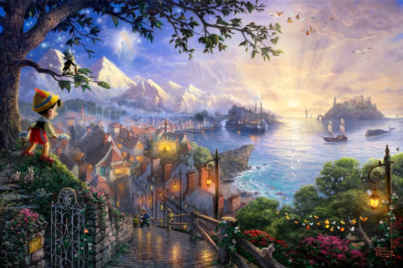 reflection, night, ships, transportation, tourist Resort, nature, trees, celebration, cloud - sky, built structure, Fairy with blue hair, sunshine, bridge