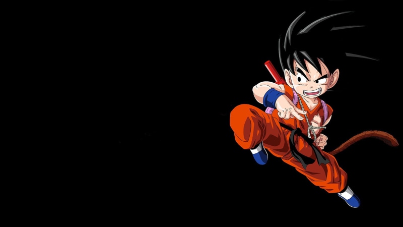 copy space, animal, cut out, illuminated, art and craft, black background, orange color, animal representation, sport, son, indoors, Dragon Ball Z, anime boys