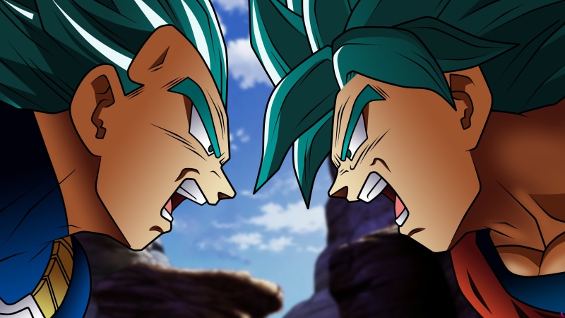 illuminated, outdoors, multi colored, close-up, 5K, craft, Super Saiyan Blue, Super Saiyan, low angle view, nature, Dragon Ball, leisure activity, focus on foreground