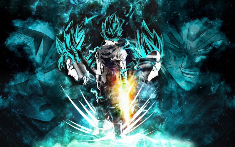 Vegeta, anime, Dragon Ball Super, Son Goku, Gogeta, 1080P, Dragon Ball Super Movie, Dragon Ball