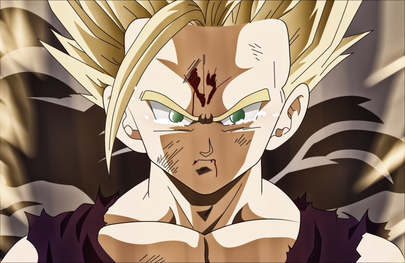 Dragon Ball Z, super, gohan, z, Gohan (Dragon Ball), dragon, Dragon Ball, ball, illustration, 1080P, saiyan