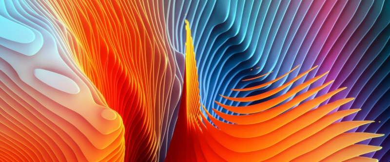abstract backgrounds, pattern, no people, motion, abstract, ink, close-up, orange color, complexity, studio shot, ultrawide, backgrounds, 2K, full frame