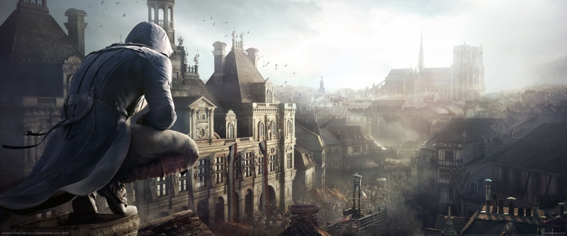Assassins Creed Syndicate, ultra-wide, 2K, video games, Assassins Creed, ultrawide, Video Game Art