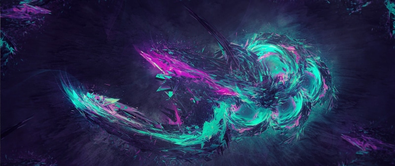 abstract, 2K, ultra-wide