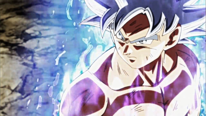 Dragon Ball, fantasy, goku, art and craft, day, Ultra-Instinct Goku, human Face, smiling, indoors, one Person, illustration, paint, Super Saiyan