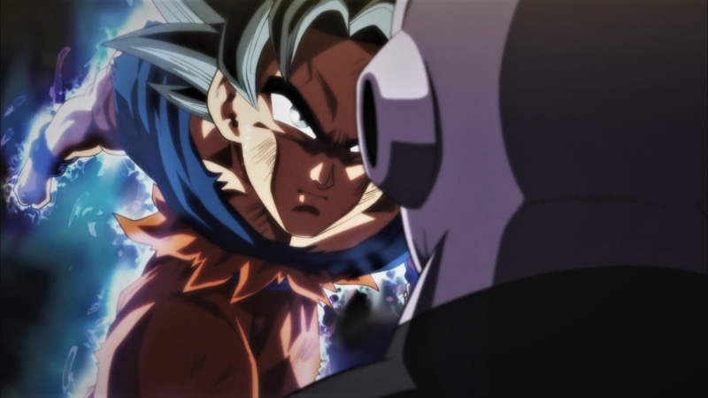 one person, reflection, instinct, human body part, ultra, emotion, ball, goku, close-up, Super Saiyan Blue, dragon, still life, Son Goku, nature, jiren el gris