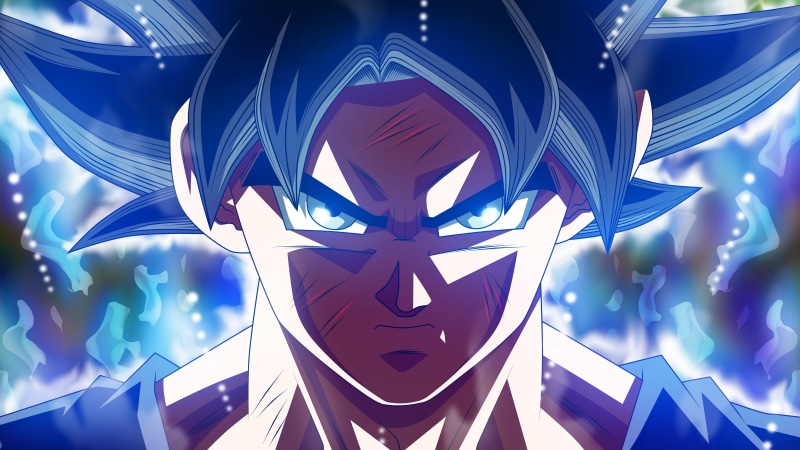 ultra instict, Son Goku, rmehedi, Dragon Ball Super, Dragon Ball, 5K