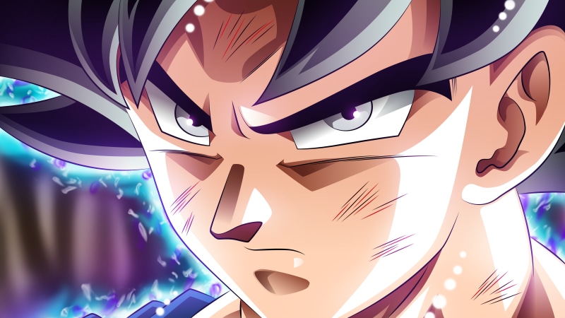 Dragon Ball Super, ultra instict, Dragon Ball, Son Goku, rmehedi, 8K