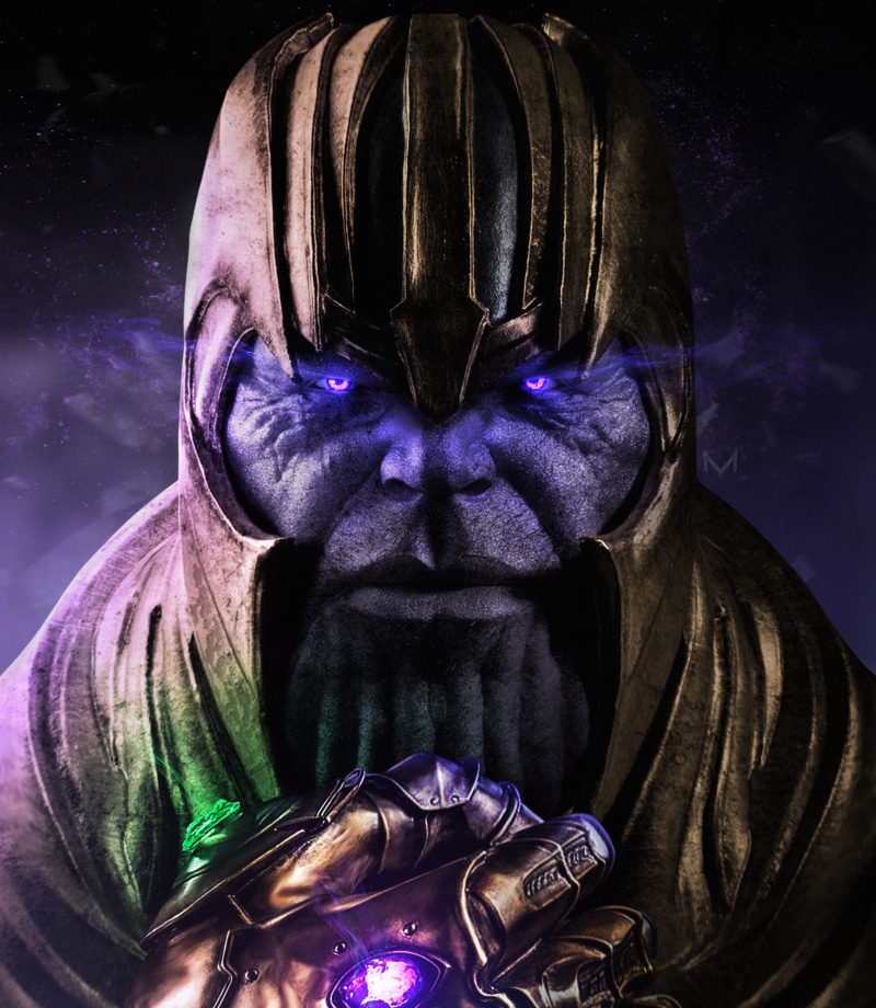 4K, Avengers: Infinity War, Thanos, 4K