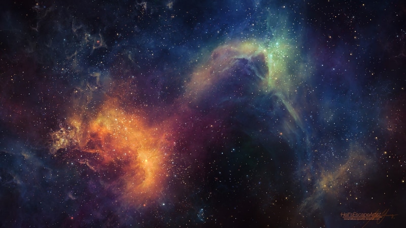 stars, TylerCreatesWorlds, space art, 1080P, abstract, space, artwork, space clouds, digital art, nebula