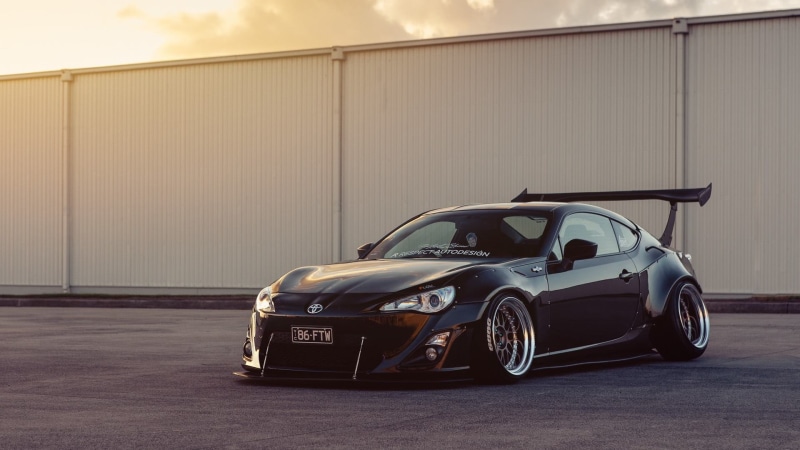 1080P, indoors, luxury, transportation, Toyota GT-86, built structure, wall - building feature, convertible, no people, wheel, mode of transportation