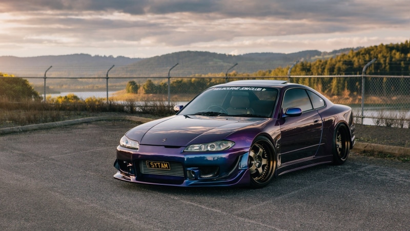 vehicle, car, Nissan, purple cars, JDM, Nissan Silvia S15, nissan silvia, sports car, 1080P, Japanese cars