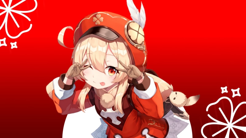 loli, Genshin Impact, 1080P, red, anime, anime girls, Klee (Genshin Impact)