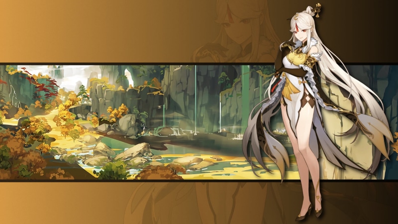 1080P, anime girls, Genshin Impact, Ningguang (Genshin Impact), anime games