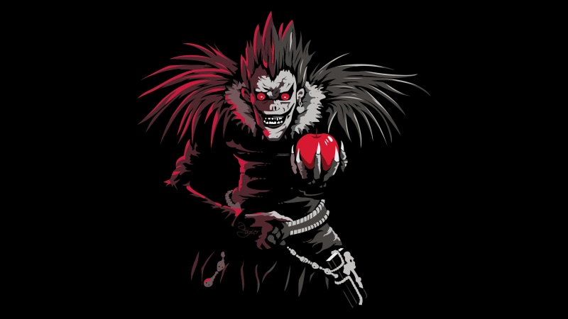 Ryuk (Death Note), 4K, Death Note, Anime