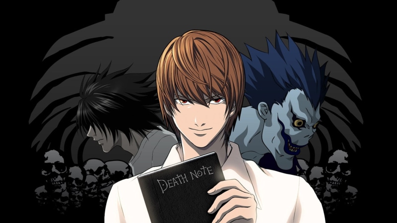 death, digital, representation, men, Light Yagami, studio shot, human representation, Death Note, male likeness, female likeness, front view, people, lifestyles