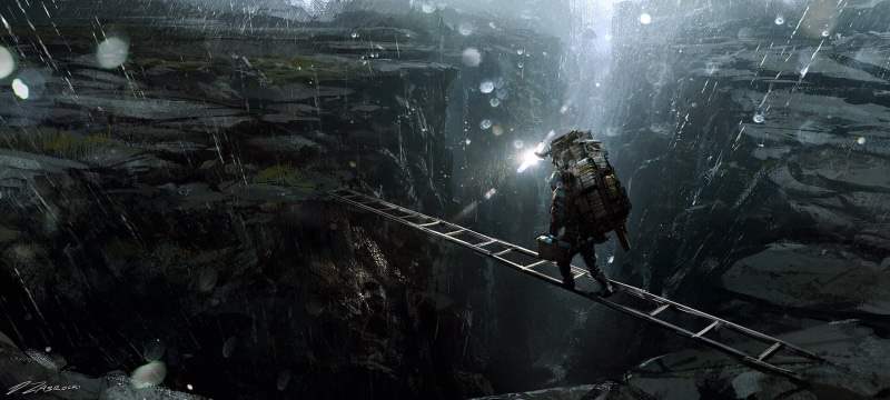 Death Stranding, Darek Zabrocki, video game art, video games, 1080P