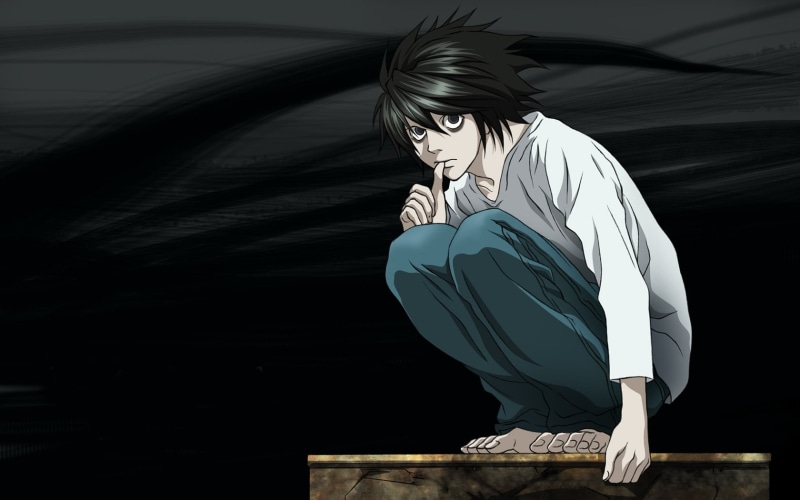 art, death, note, death note, x, anime, 720P, l, hd, L.