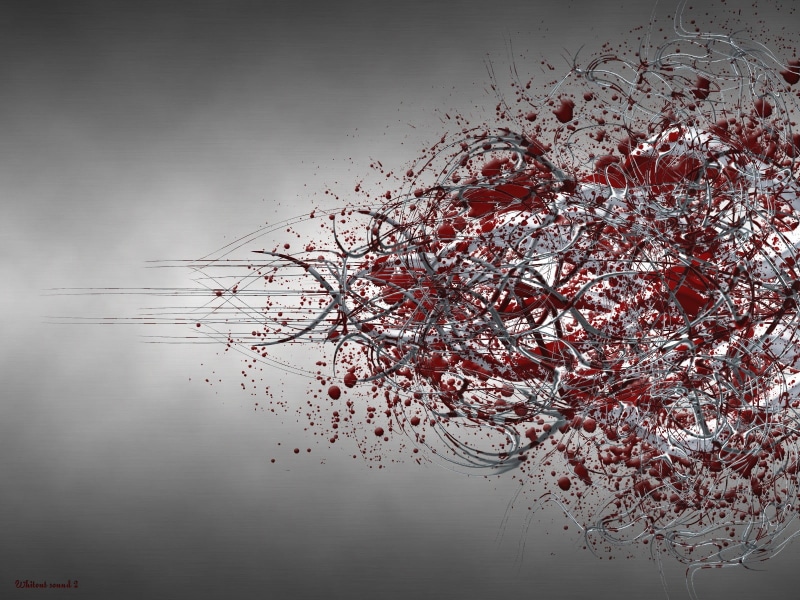 Blood Spatter, abstract, 720P