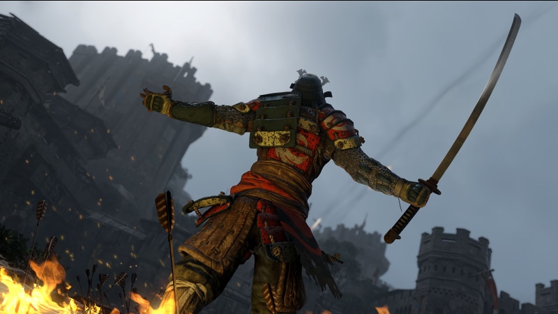 art and craft, human representation, sculpture, For Honor, spirituality, holding, looking into the distance, representation, samurai, no people, creativity