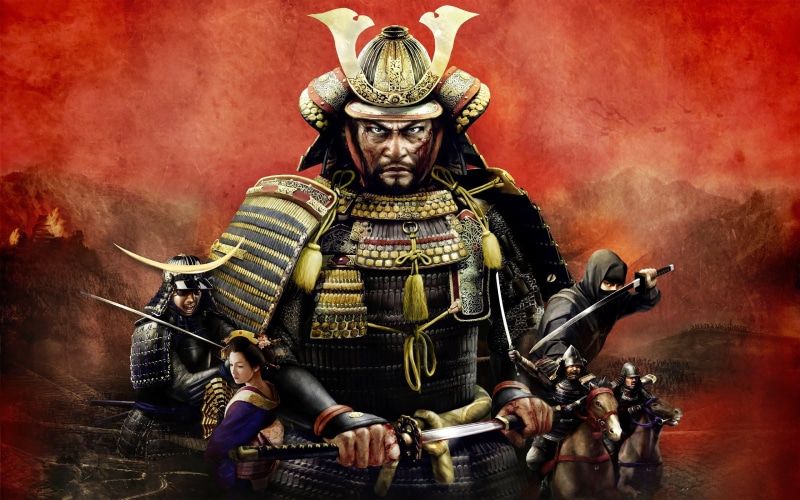 front view, video games, uniform, weapon, adult, history, security, architecture, Total War: Shogun 2, protection, government, people, holding, sword, katana
