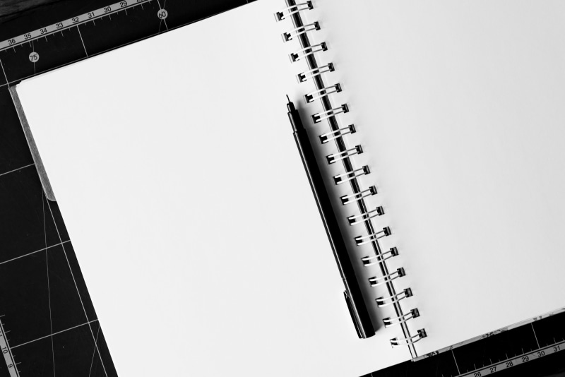 camera film, top, pad, document, blank, book, no people, note Pad, page, close-up, notebook, wooden, education, above, man made, man made object, architecture