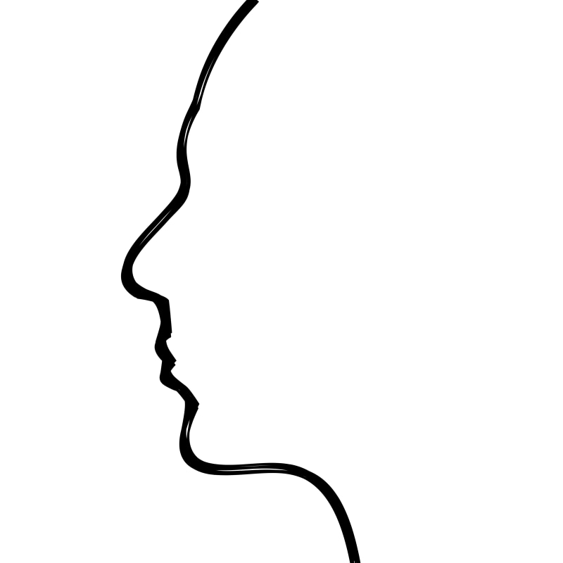 single object, thought, demand, usb cable, split personality, backgrounds, chaos, close-up, s, cut out, doubt, illustration, man, head, electricity, drawn face