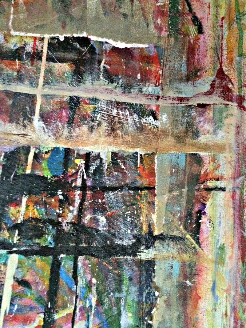 close-up, line, textured effect, abstract, cream, abstract art, colorful, textured, interior decor, built structure, red, old, home decor, strip, damaged