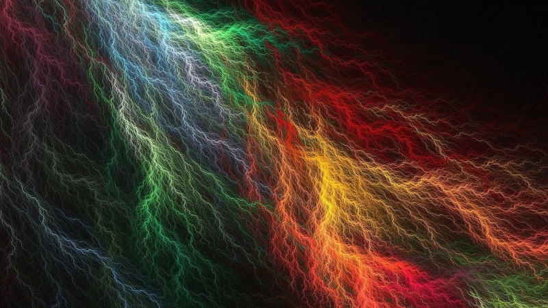 lightning, pink color, backgrounds, multi colored, no people, abstract, creativity, vibrant color, digital art, variation, multicolored, wool, simple, close-up