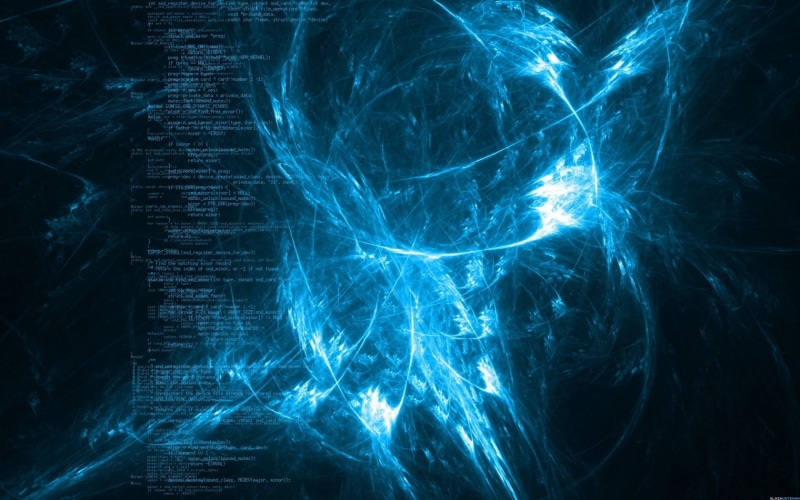 indoors, glowing, illuminated, motion, blue, night, design, science, no people, cyan, technology, illustration, abstract, pattern, code, medical x-ray