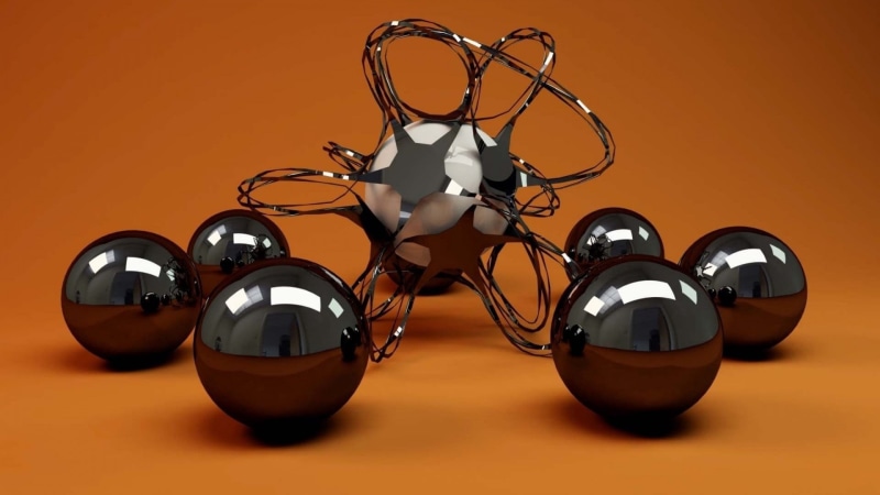 retro styled, listening, no people, still life, studio shot, black, single Object, connection, isolated, three-dimensional Shape, geometric, ball, technology