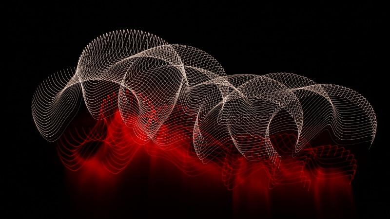 Dark background, Abstract, lines, Spots, 4K, Background 4K Ultra HD, Download 3840x2160