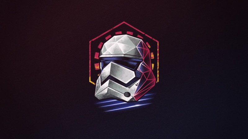 cut out, red, single object, stormtrooper, art and craft, luxury, triangle shape, creativity, copy space, shape, diamond - gemstone, 1080P, black background
