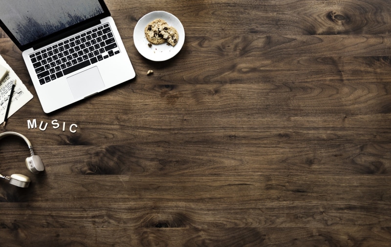 home, aerial, wooden table, notebook, furniture, objects, desk, desktop, indoors, device, leisure, texture, high angle view, daily, table, directly above