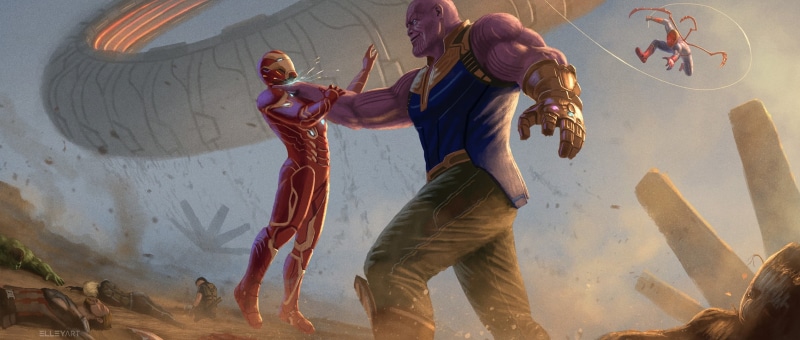 Movie, Infinity Gems, Spaceship, Spider-man, Thanos, Heroes, Peter Parker, Figure, Natasha Romanoff, Superheroes, Hulk, Bruce Benner, Captain America, The Infinity Stones