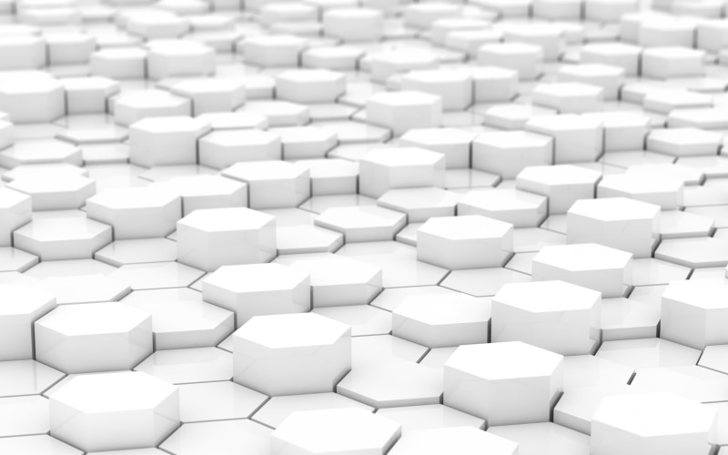 white, hexagon, repetition, geometric shape, white color, platform, flooring, full frame, abundance, shape, indoors, pattern, still life, cube shape, close-up