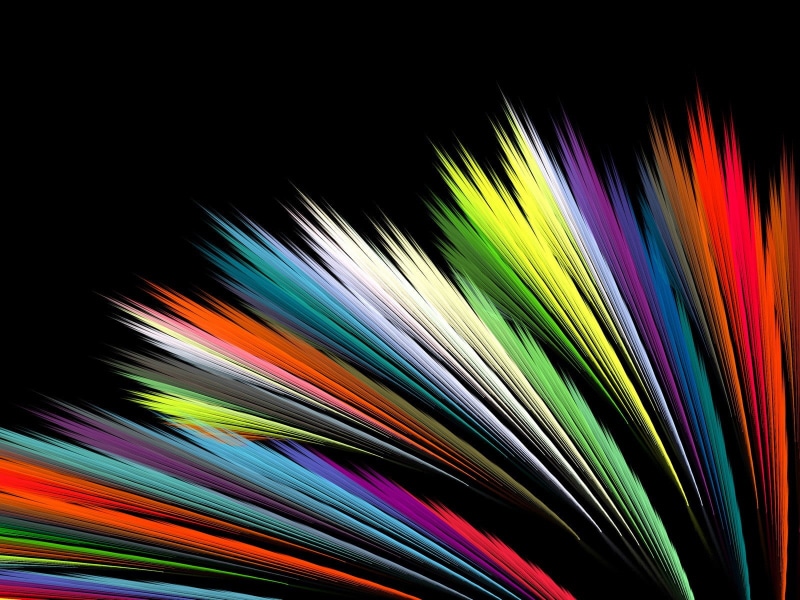 abstract, connection, black, no people, motion, art, blurred motion, leaves, rainbow, close-up, blue, full frame, yellow, electricity, large group of objects