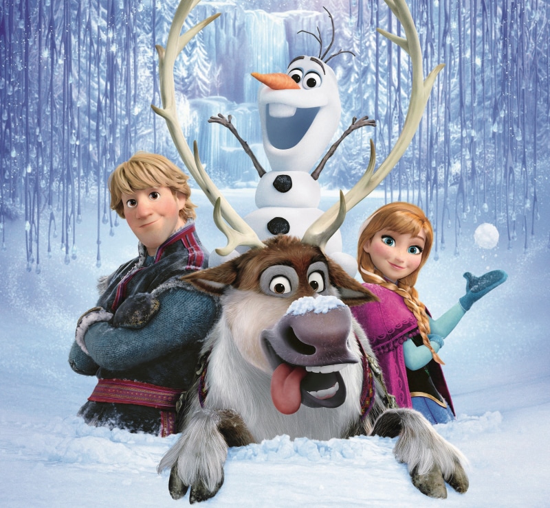 4K, outdoors, animation, joy, offspring, pets, Walt Disney, childhood, smiling, blue, people, caucasian Ethnicity, men, friendship, season