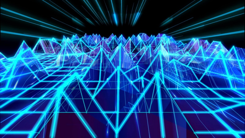 futuristic, creativity, light - natural phenomenon, black background, symmetry, arts culture and entertainment, illuminated, backgrounds, abstract, blue