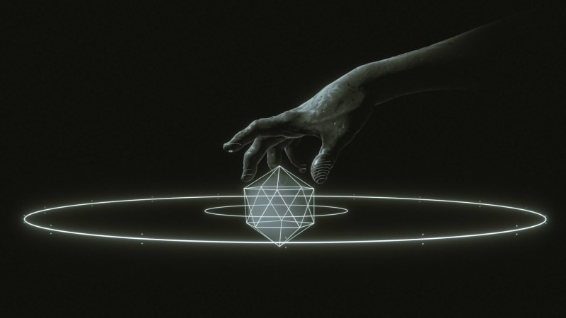 wireframe, Hacknet, 1080P, hand gesture