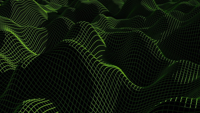 illustration, motion, high angle view, pattern, hills, mountain, creativity, beauty in nature, environment, nature, plant, full frame, green, textile, backgrounds