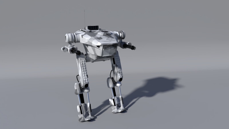 robot, studio shot, transparent, 1080P, metal, copy space, shadow, gray, single object, white background, gray background, glass - material, 3D, no people