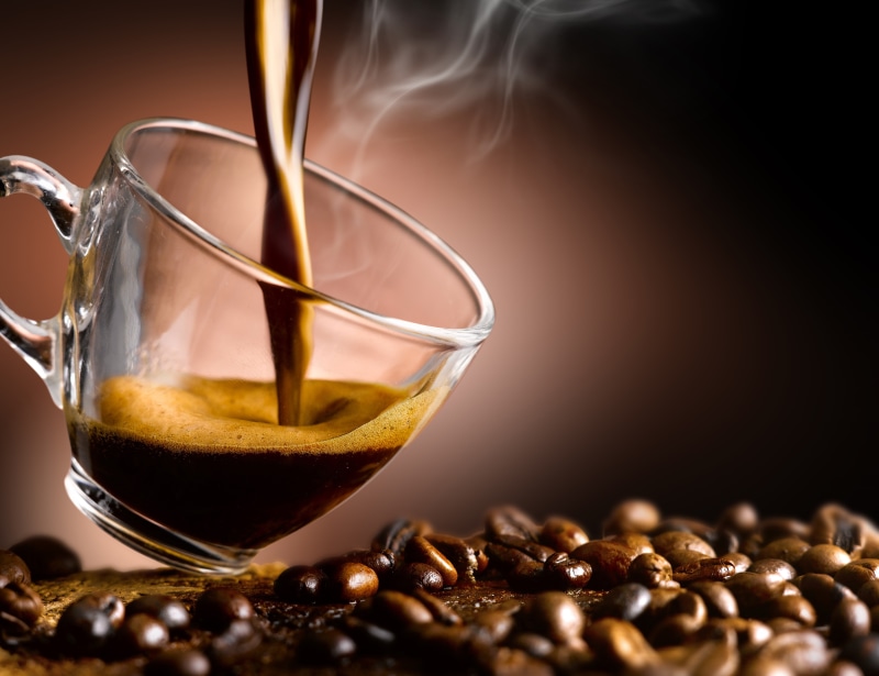latte, seed, coffee beans, glass, close-up, scented, breakfast, smoke - physical structure, coffee Crop, roasted, coffee Cup, heat - Temperature, frothy Drink