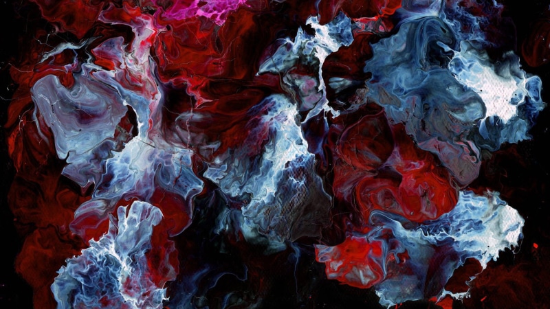 pattern, red, colorful, space, multi colored, changing form, watercolor, studio shot, texture, fractal, creativity, material, backdrop, acrylic